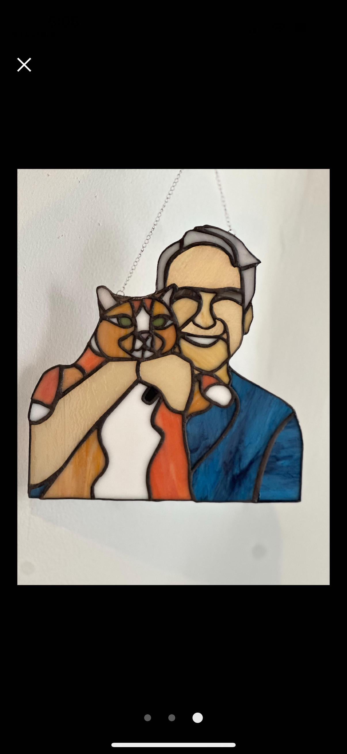 Custom Stained Glass Physical Pattern