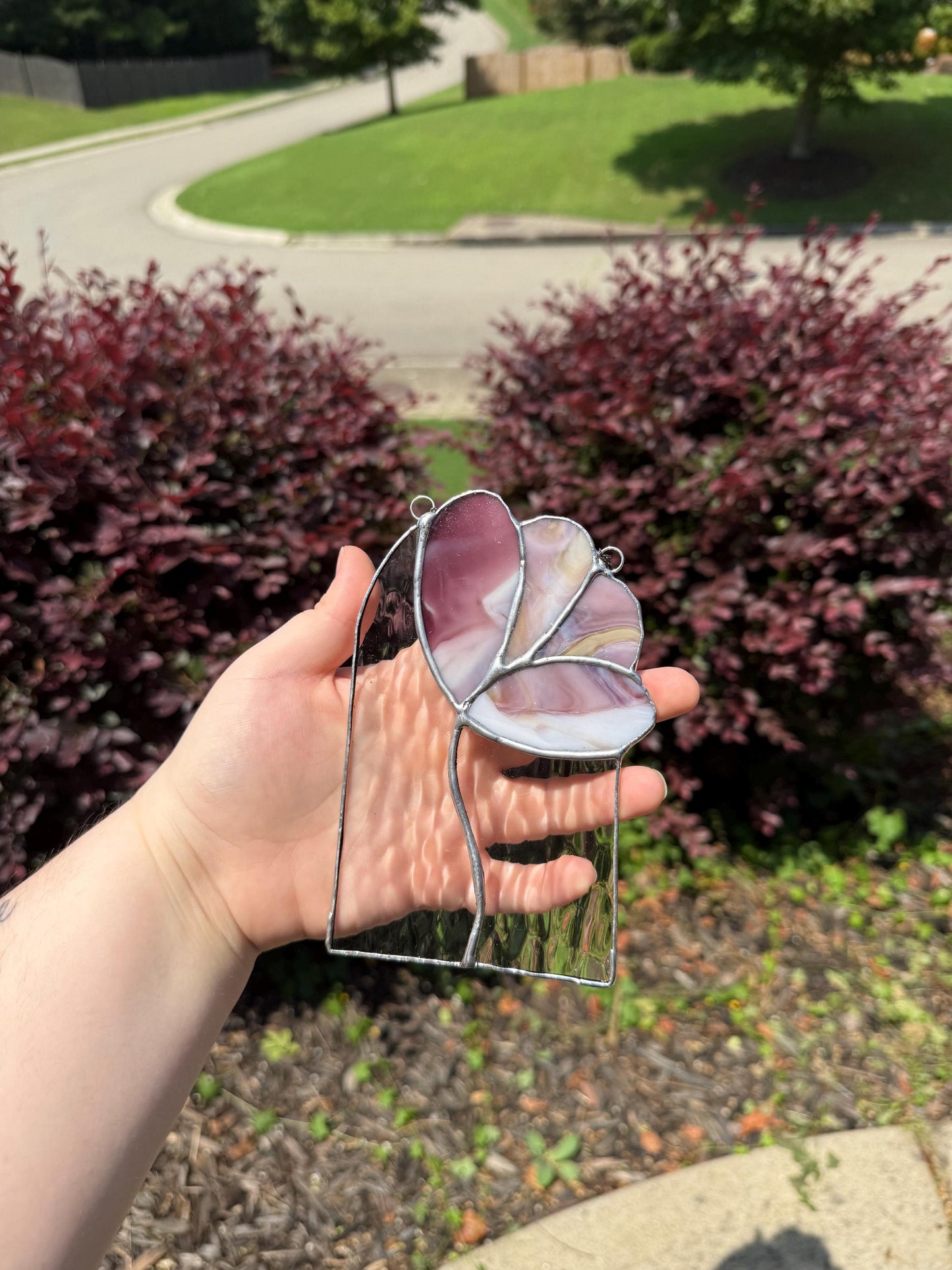 Stained Glass Flower