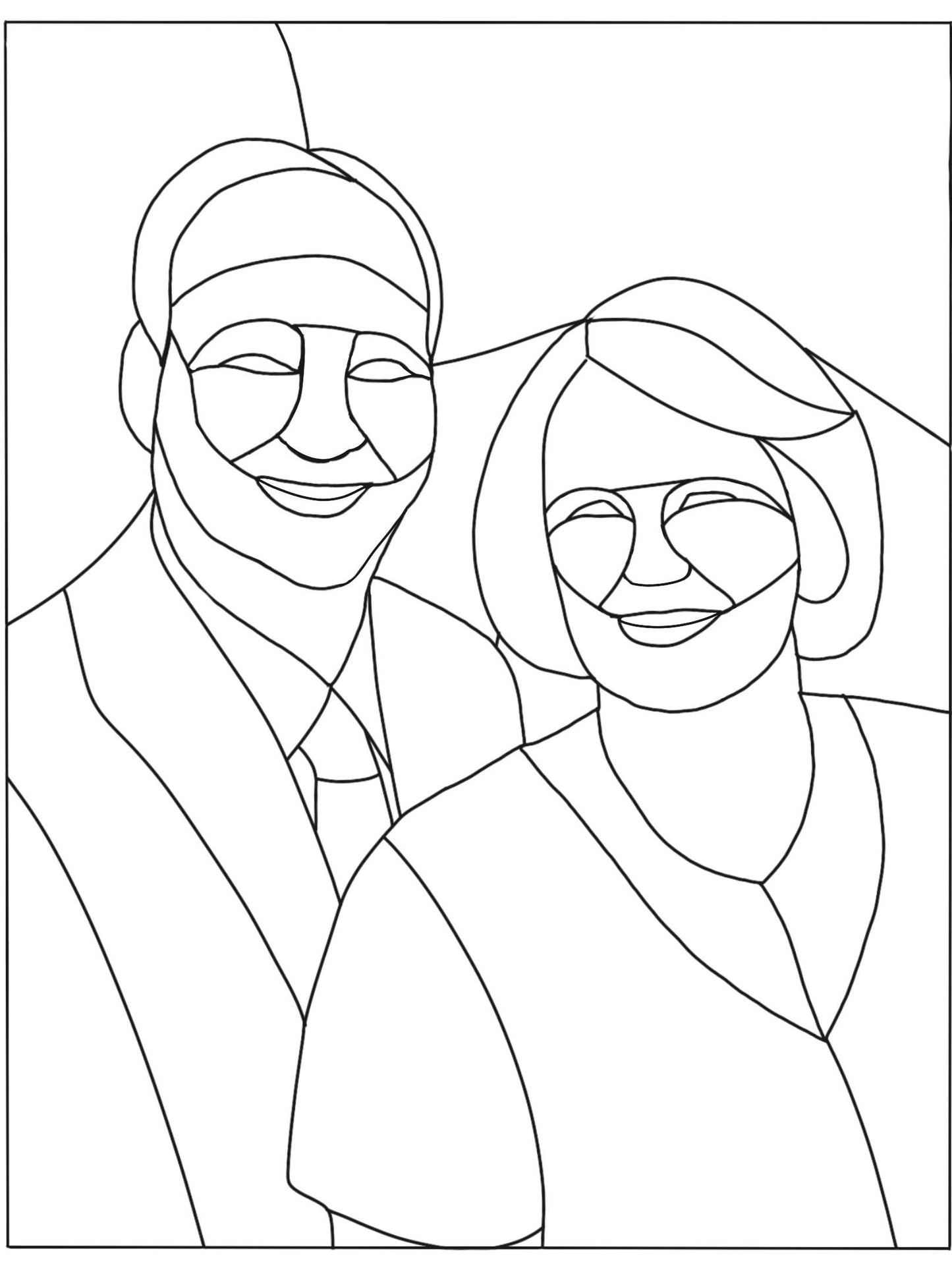 Custom Stained Glass Pattern