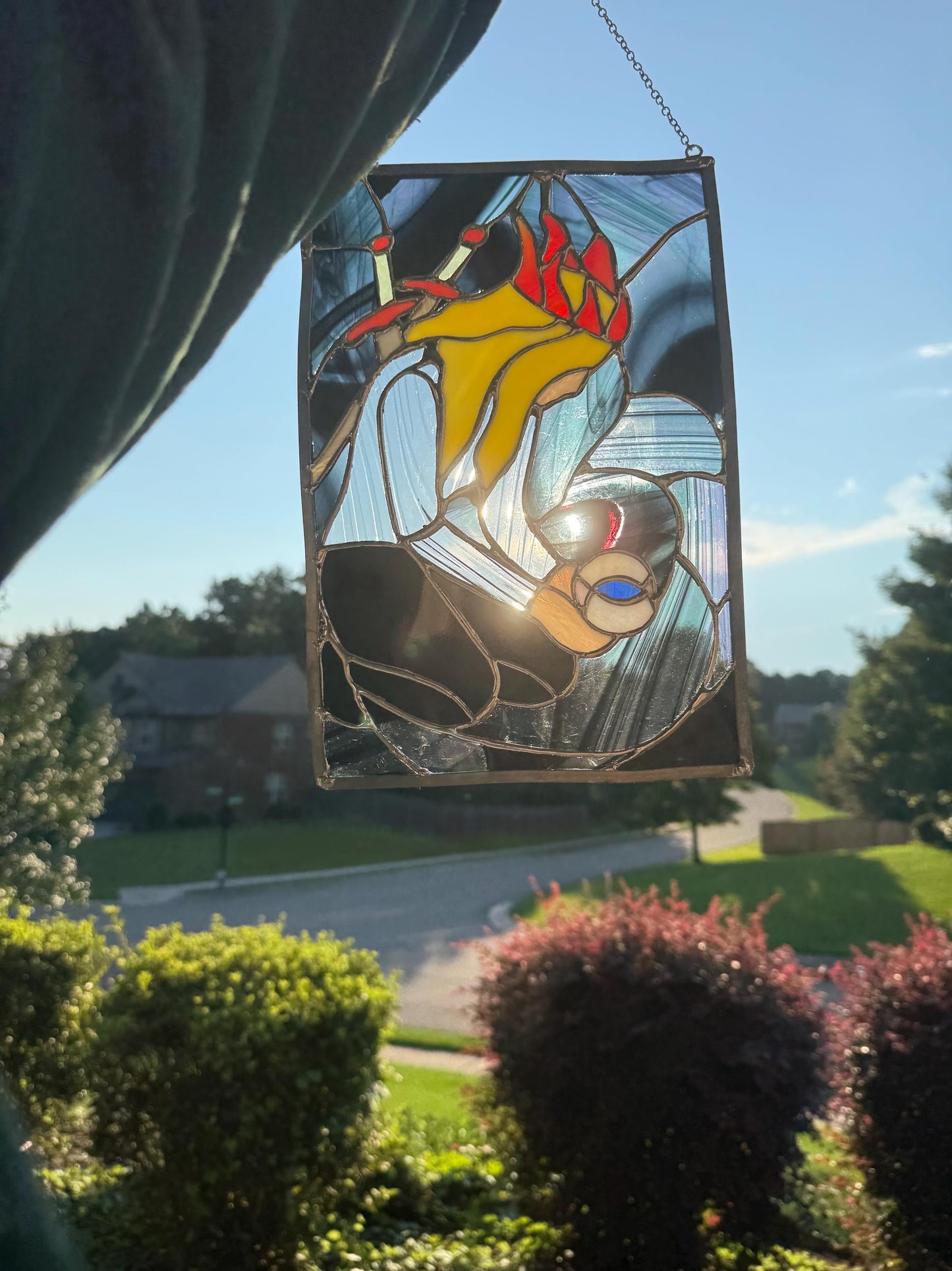 Throne of Glass Stained Glass Panel