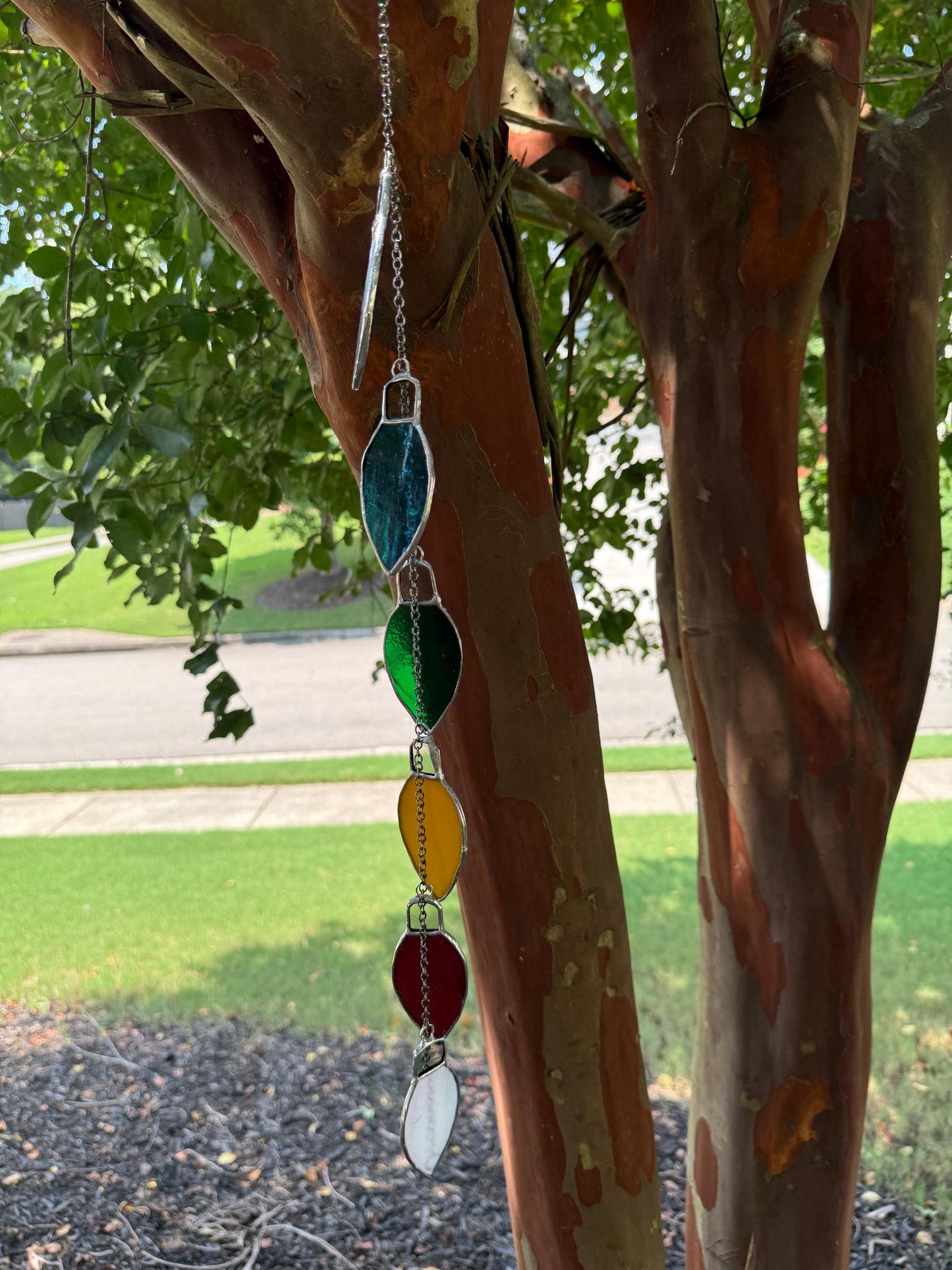 Stained Glass Christmas Lights Strand