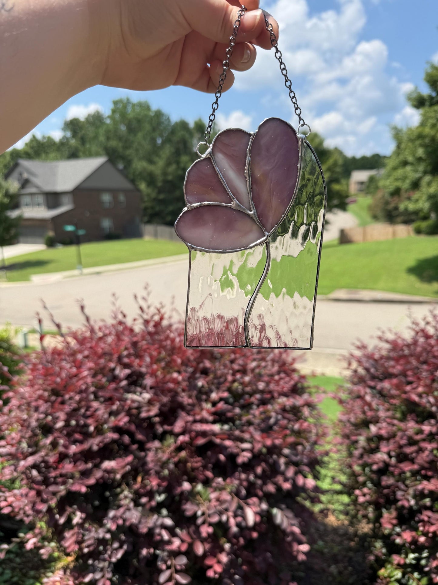 Stained Glass Flower
