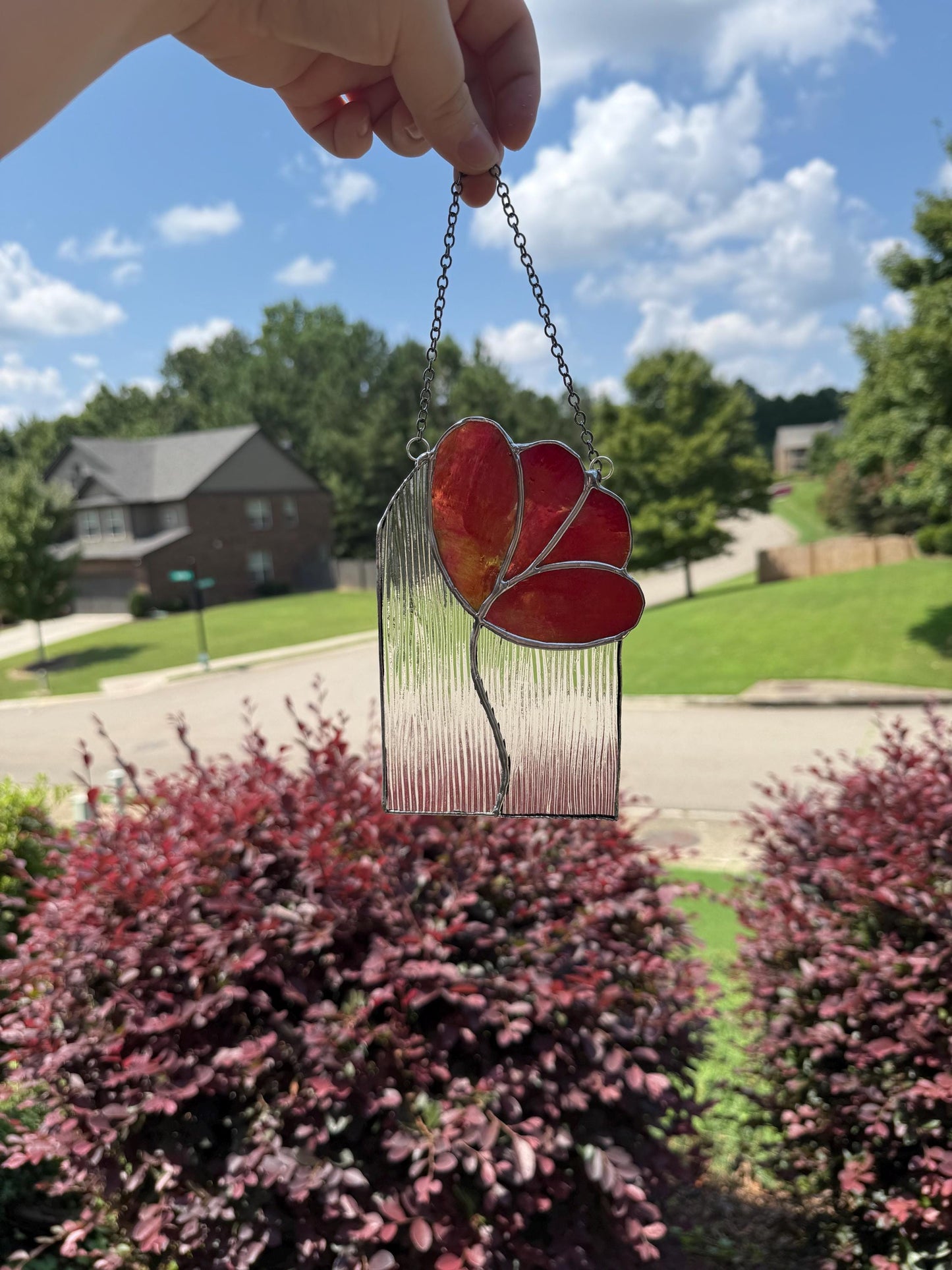 Stained Glass Flower