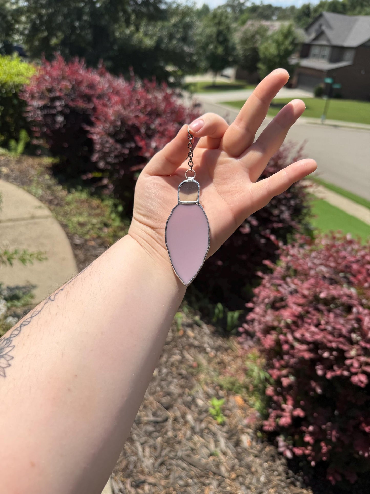 Stained Glass Christmas Light