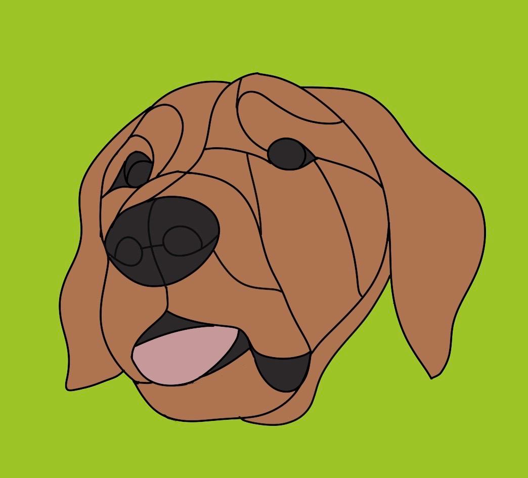 Custom Stained Glass Physical Pattern