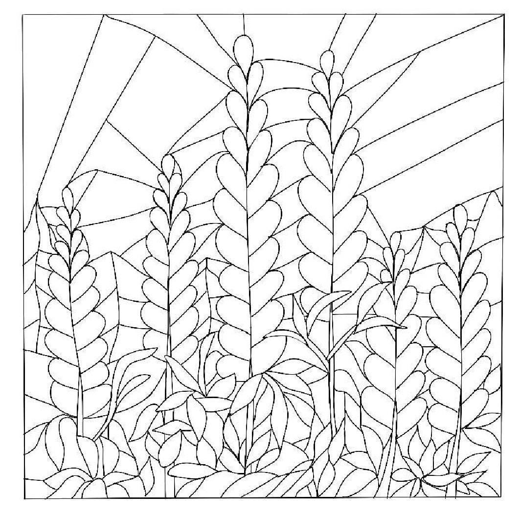 Custom Stained Glass Pattern