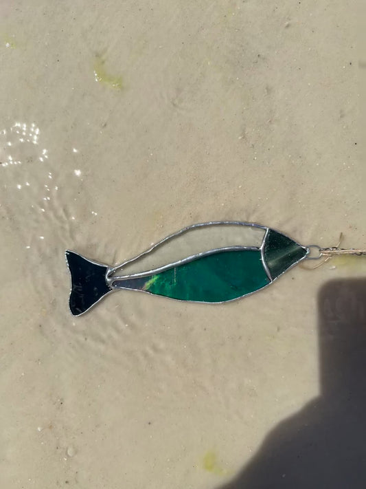 Glass Fish Ornament